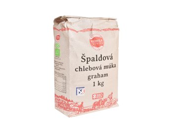 BIOMILA Špaldová chlebová múka graham BIO 1kg BIOMILA Špaldová chlebová múka graham BIO 1kg
