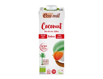 Kokosový nápoj bez cukru BIO Ecomil