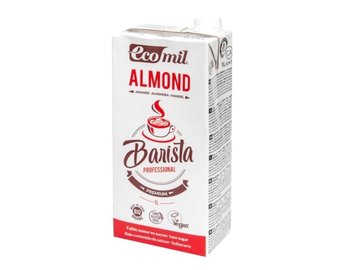 Mandľový nápoj Barista s trstinovým cukrom bio EcoMil 1L Mandľový nápoj Barista s trstinovým cukrom bio EcoMil 1L