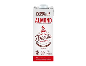 Mandľový nápoj Barista s trstinovým cukrom bio EcoMil 1L Mandľový nápoj Barista s trstinovým cukrom bio EcoMil 1L