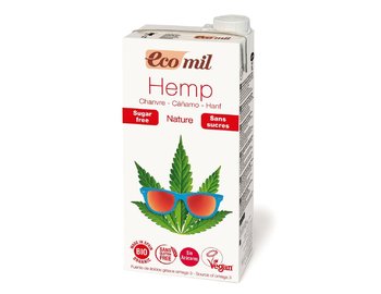 Konopný nápoj EcoMil bio 1 l