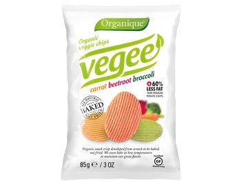 Organique - Pečený zemiakový snack- zeleninový - Vegee 85g