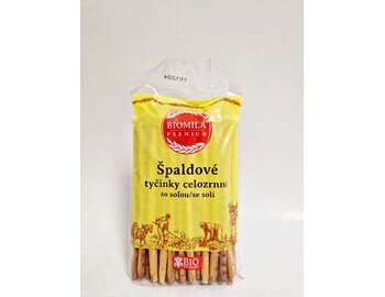 BIOMILA Špaldové tyčinky celozrnné so soľou 70g