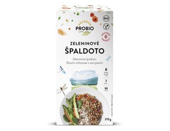 Zeleninové špaldoto bio PROBIO 210g