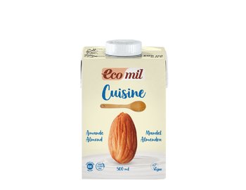 Kulinárska špecialita z mandlí bio EcoMil 500 ml