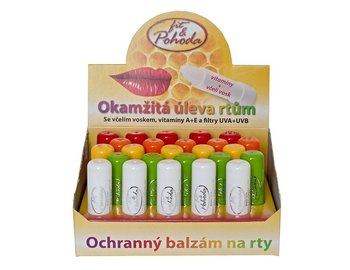 Ovocný balzam na pery MIX 25ks Ovocný balzam na pery MIX 25ks