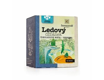 Ľadový džbánik čokoládová mäta - verbena bio Sonnentor 32g
