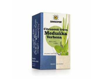 Citrónová tráva Medovka Verbena bio Sonnentor 21,6g 