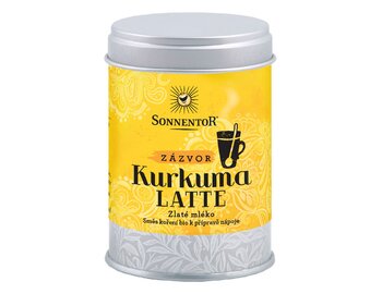 Kurkuma LATTE - zázvor v dóze bio Sonnentor 60 g Kurkuma LATTE - zázvor v dóze bio Sonnentor 60 g