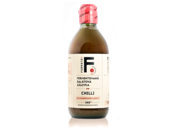 Fermentovaná šalátová zálievka - Chilli FERMATO 340 ml