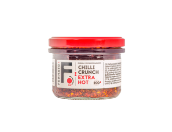 Sečuánský chilli olej - Crunch Extra Hot FERMATO 200 g 
