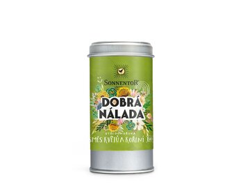 Dobrá nálada zmes kvetov a korenia bio Sonnentor 25g v dóze