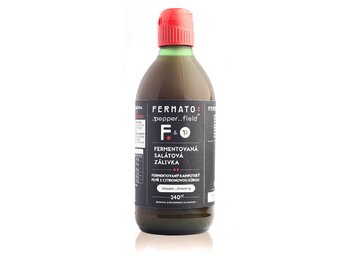 Fermentovaná šalátová zálievka - Kampotské korenie - citrón FERMATO 340 ml Fermentovaná šalátová zálievka - Kampotské korenie - citrón FERMATO 340 ml