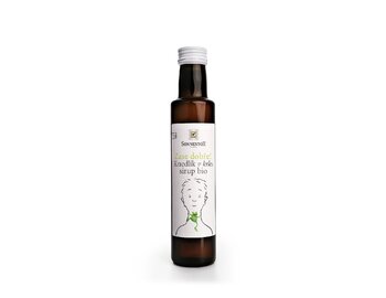Knedľa v krku bylinný sirup bio Sonnentor 250ml Knedľa v krku bylinný sirup bio Sonnentor 250ml