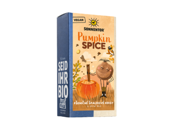 Keksy Pumpking Spice bio Sonnentor 125g Keksy Pumpking Spice bio Sonnentor 125g