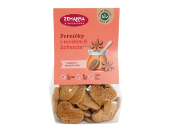 BIO Medové perníčky Biopekárna Zemanka 100g BIO Medové perníčky Biopekárna Zemanka 100g