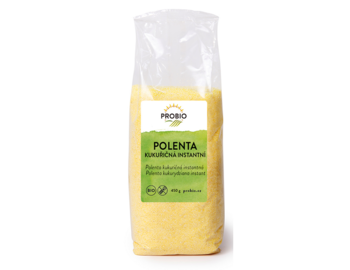 Kukuričná polenta instantná bio PROBIO 450g Kukuričná polenta instantná bio PROBIO 450g