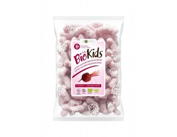 Bio Kids - detské kukuričné chrumky s cviklou bio 55g 