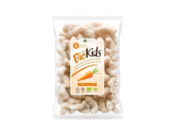 Bio Kids - detské kukuričné chrumky s mrkvou bio 55g