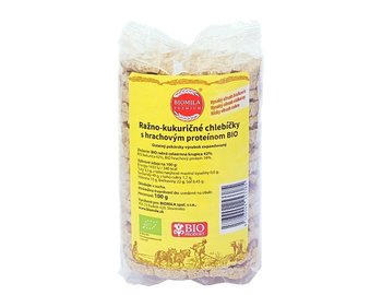 BIOMILA Ražno-kukuričné chlebíčky bio 100g BIOMILA Ražno-kukuričné chlebíčky bio 100g