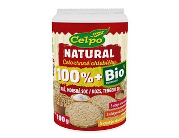 Chlebíčky Raž s morskou soľou bio 100g Chlebíčky Raž s morskou soľou bio 100g