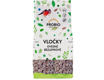 Ovsené vločky bezlepkové bio PROBIO 500g Ovsené vločky bezlepkové bio PROBIO 500g