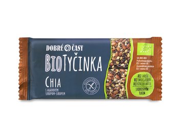 Tyčinka Dobré časy CHIA bio 40g Tyčinka Dobré časy CHIA bio 40g