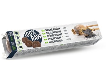Ovocné guľky Mak 100% RAW 40g Ovocné guľky Mak 100% RAW 40g