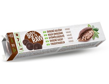 Ovocné guľky Kakao 90% RAW 40g Ovocné guľky Kakao 90% RAW 40g