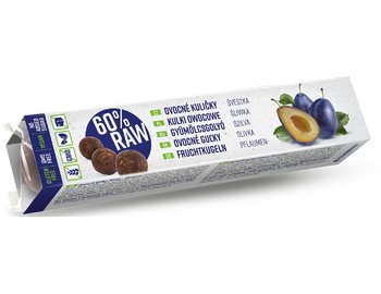 Ovocné guľky Slivka 60% RAW 40g Ovocné guľky Slivka 60% RAW 40g