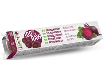 Ovocné guľky Červená repa 100% RAW 40g Ovocné guľky Červená repa 100% RAW 40g