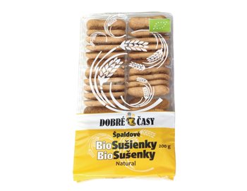 Špaldové sušienky Dobré časy Natural bio 200g