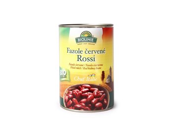 BIOLINIE Fazuľa červená Rossi sterilizovaná 400g