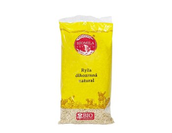 BIOMILA Ryža dlhozrnná natural bio 500g BIOMILA Ryža dlhozrnná natural bio 500g