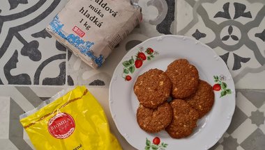 Cookies s ovsenými vločkami 