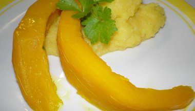 Kukuričná polenta s tekvicou