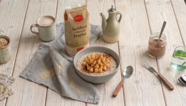 Špaldová krupicová kaša