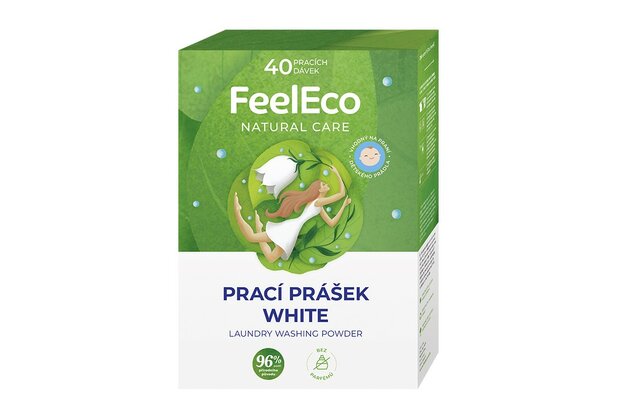 feel eco prací prášok white 2,4 kg 