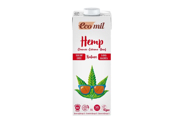 Konopný nápoj bio EcoMil 1L