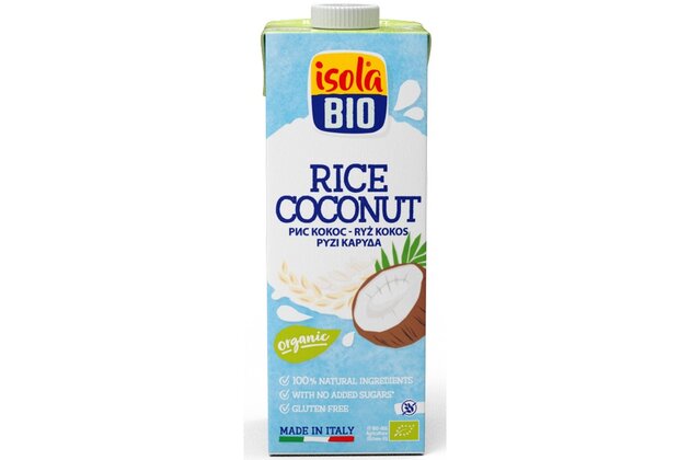 Ryžový nápoj kokosový bio isola 1L
