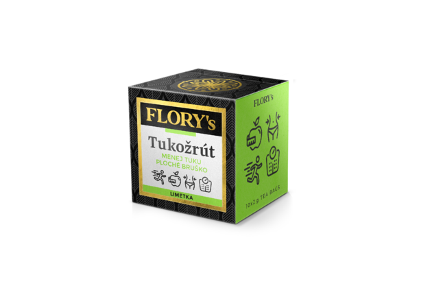 Čaj Tukožrút Limetka FLORY´s  KONV. 10 x 1,5g 