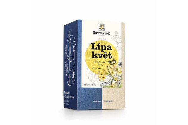 Lipa kvet porciovaný čaj bio Sonnentor 27g