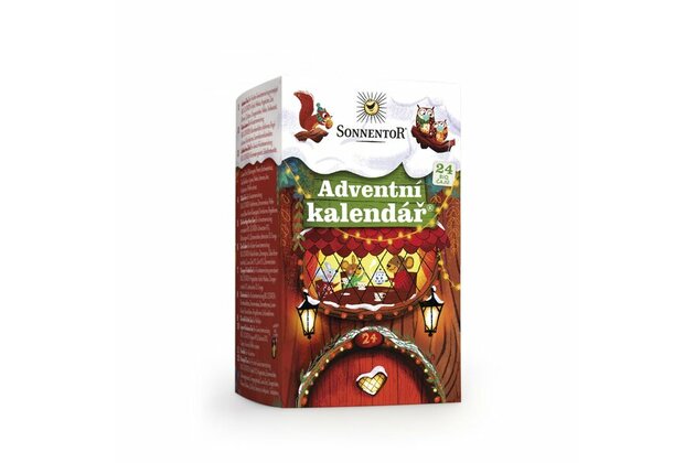 Adventný kalendár® bio Sonnentor 38,9g