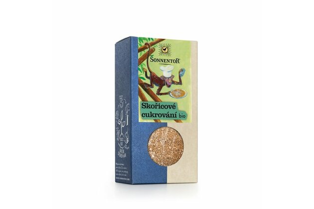 Škoricové cukrovanie bio Sonnentor 90g 