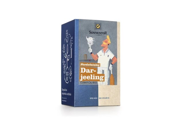 Neodolateľný Darjeeling čierny čaj bio Sonnentor 27g