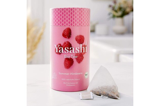 Yasashi ovocný čaj Malina