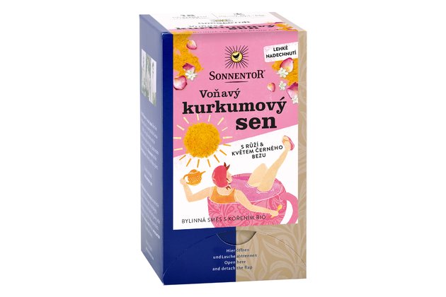 Voňavý kurkumový sen bio Sonnentor 36 g