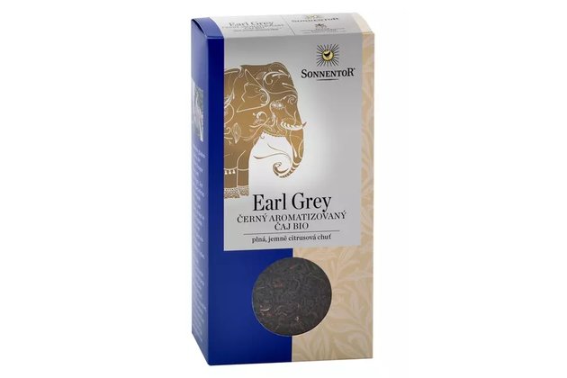 Čierny čaj Earl Grey bio 90g