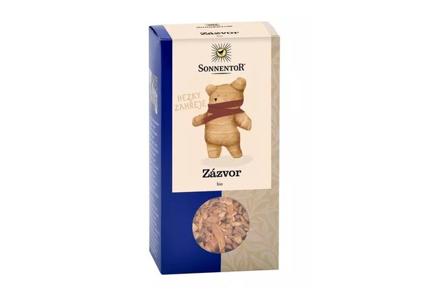 Zázvor - zázvorový čaj bio Sonnentor 90g