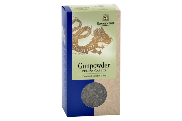 Zelený čaj Gunpowder bio Sonnentor